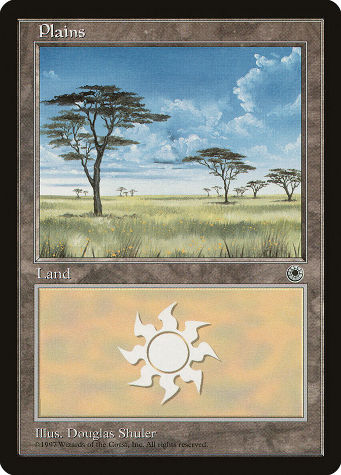 Plains (Yellow Flowers in Grass / No Clouds at Top Center) [Portal] | Jomio and Rueliete's Cards and Comics