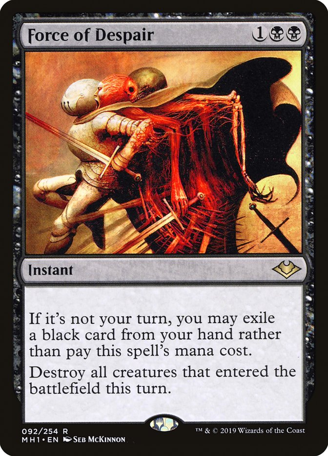 Force of Despair [Modern Horizons] | Jomio and Rueliete's Cards and Comics