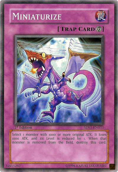 Miniaturize [5DS1-EN033] Common | Jomio and Rueliete's Cards and Comics