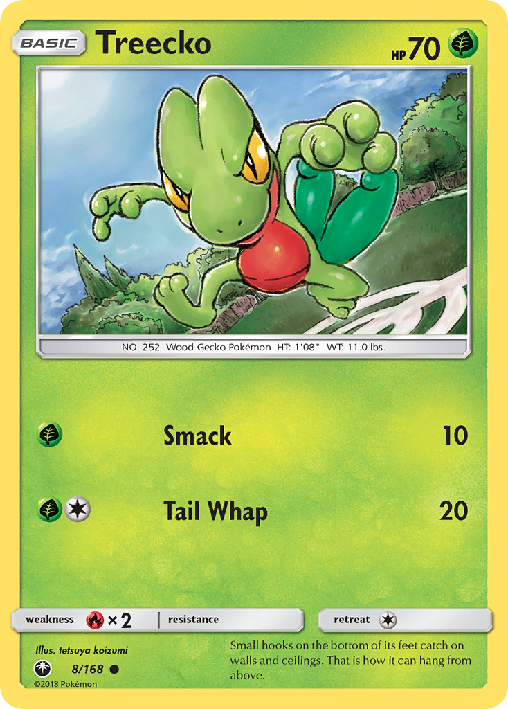 Treecko (8/168) [Sun & Moon: Celestial Storm] | Jomio and Rueliete's Cards and Comics