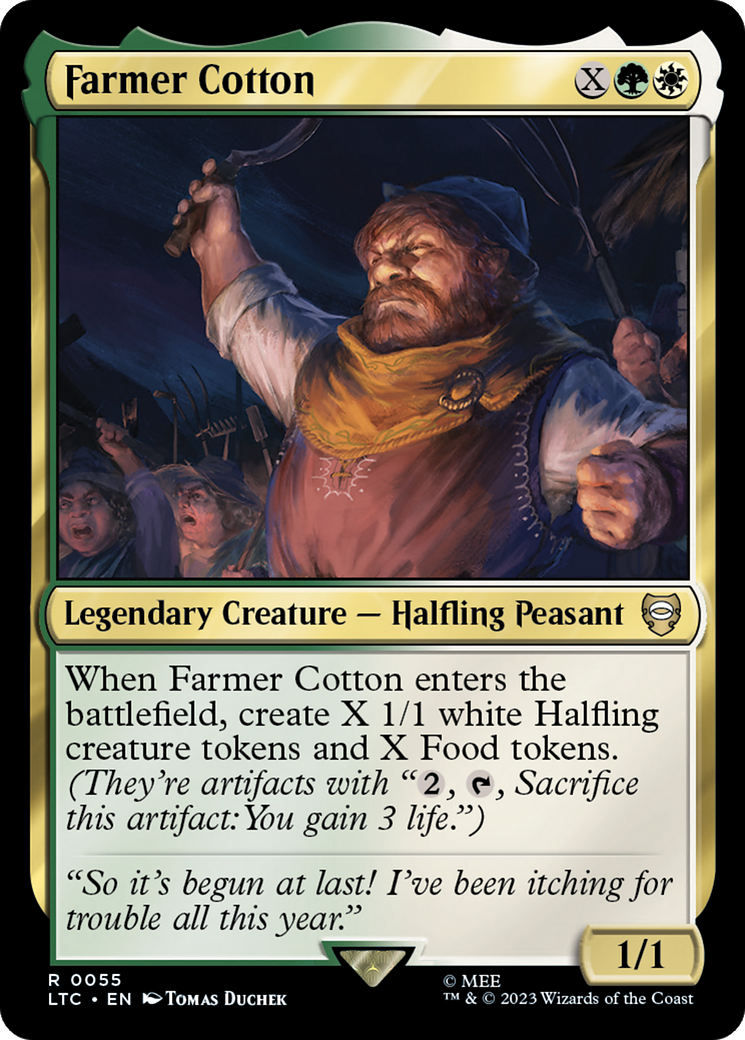 Farmer Cotton [The Lord of the Rings: Tales of Middle-Earth Commander] | Jomio and Rueliete's Cards and Comics