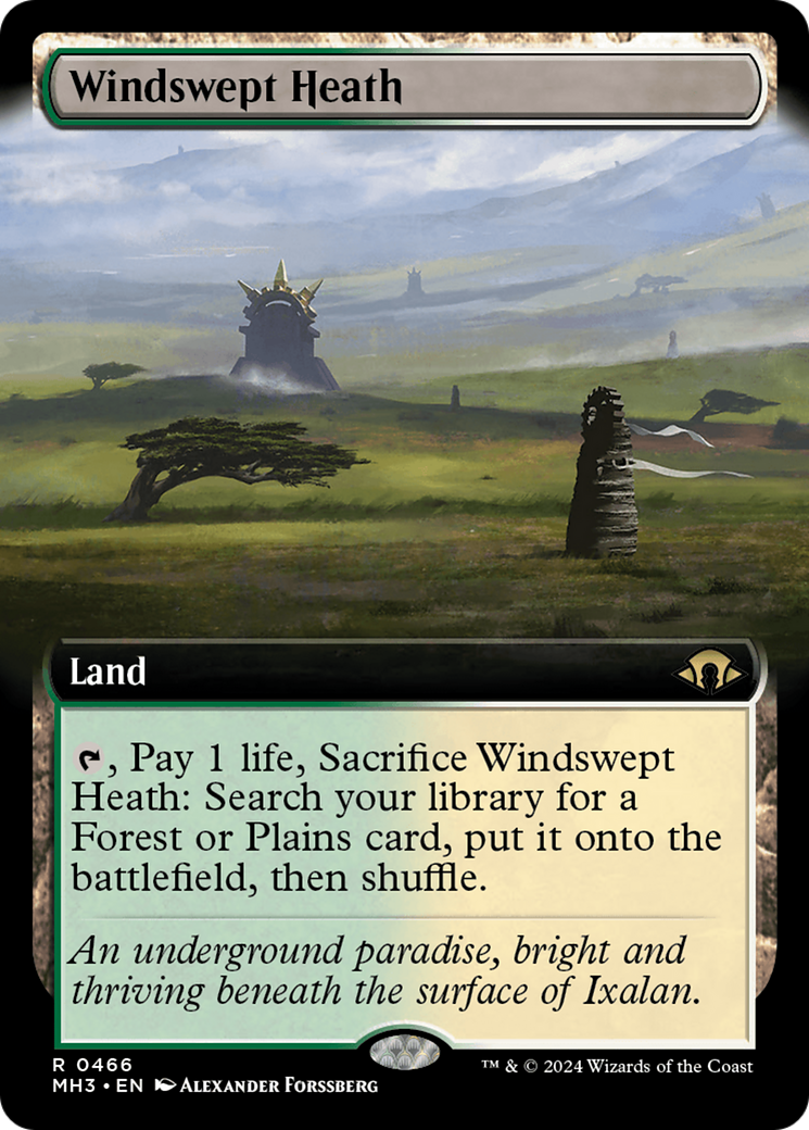 Windswept Heath (Extended Art) [Modern Horizons 3] | Jomio and Rueliete's Cards and Comics