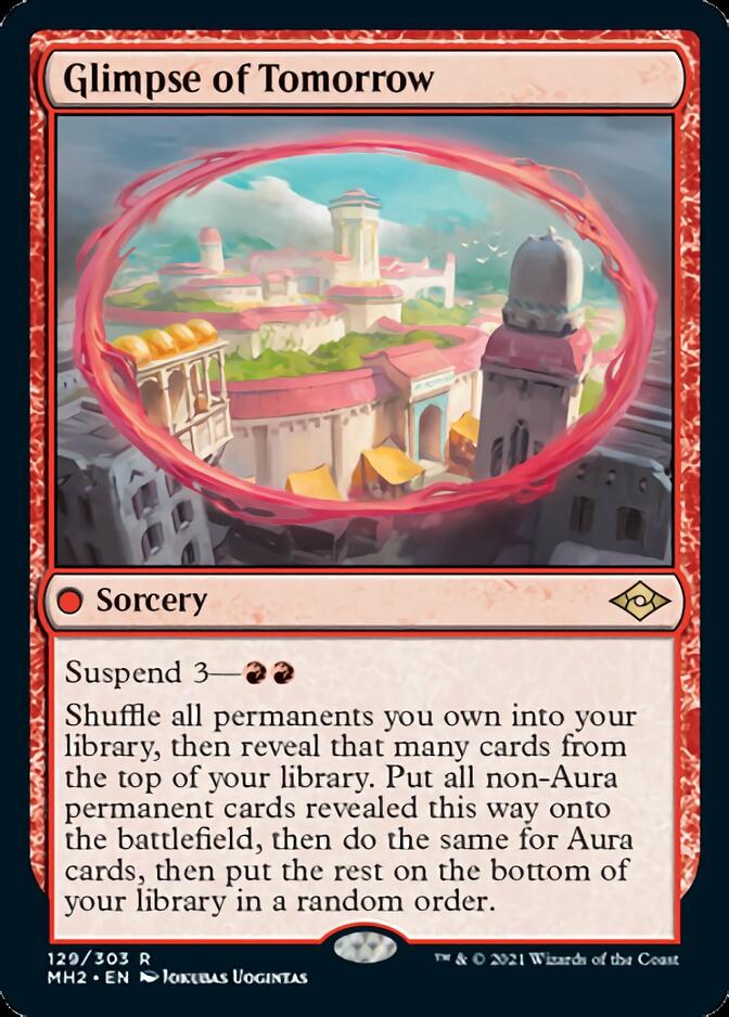 Glimpse of Tomorrow [Modern Horizons 2] | Jomio and Rueliete's Cards and Comics