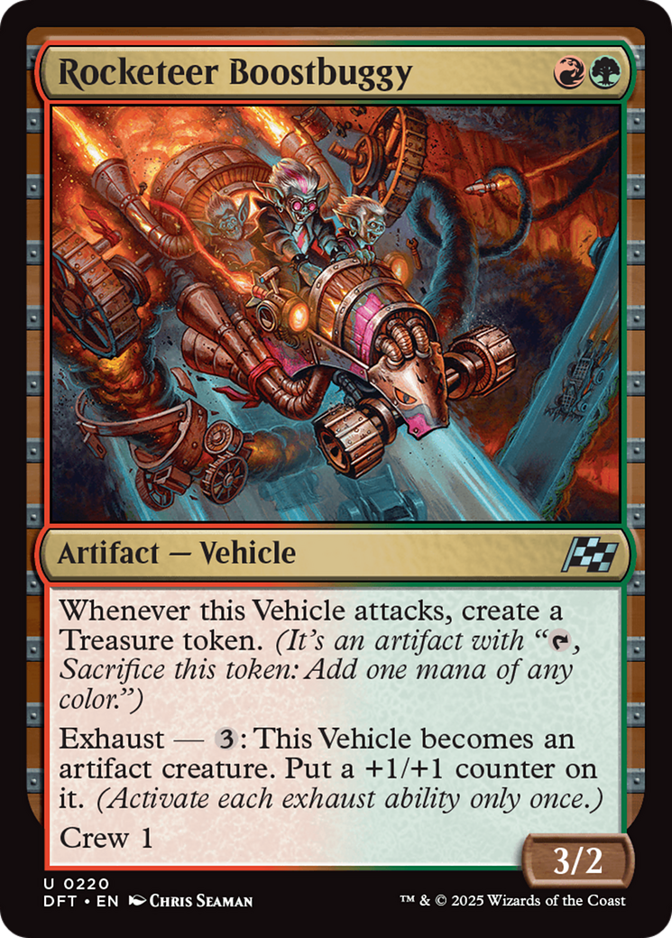 Rocketeer Boostbuggy [Aetherdrift] | Jomio and Rueliete's Cards and Comics