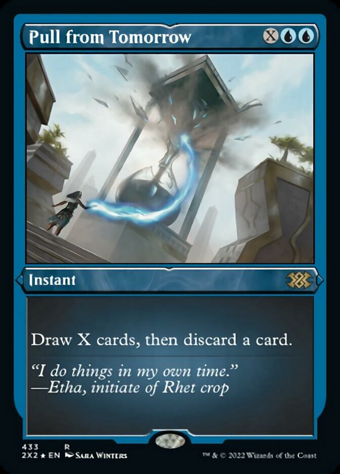 Pull from Tomorrow (Foil Etched) [Double Masters 2022] | Jomio and Rueliete's Cards and Comics