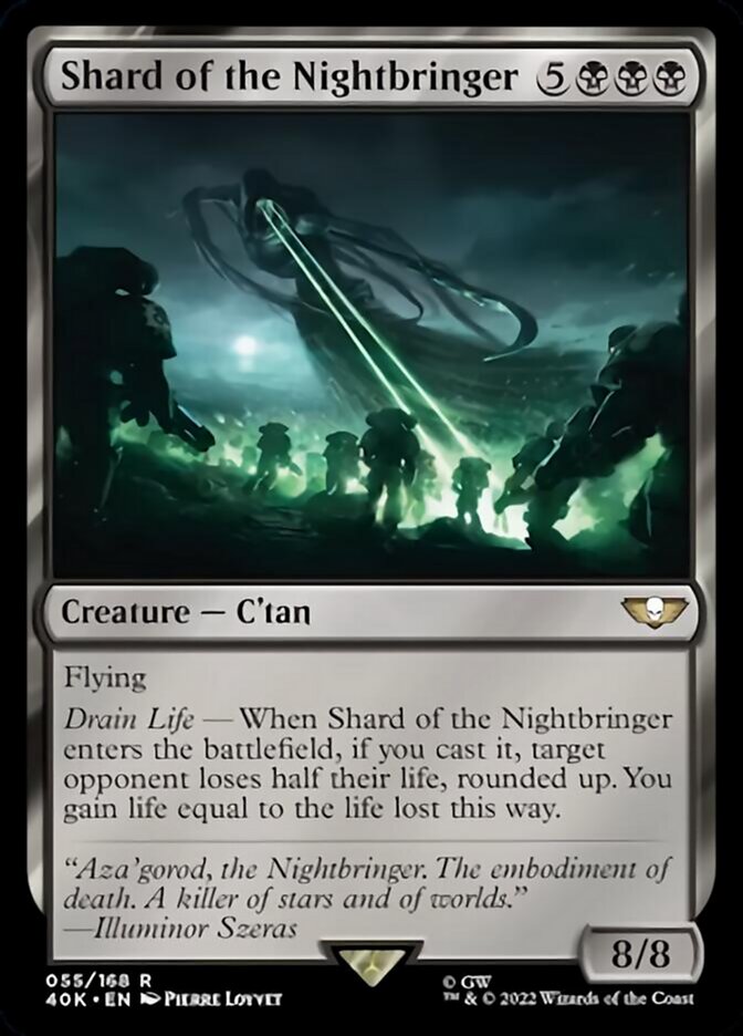 Shard of the Nightbringer (Surge Foil) [Warhammer 40,000] | Jomio and Rueliete's Cards and Comics