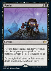 Persist [Modern Horizons 2] | Jomio and Rueliete's Cards and Comics