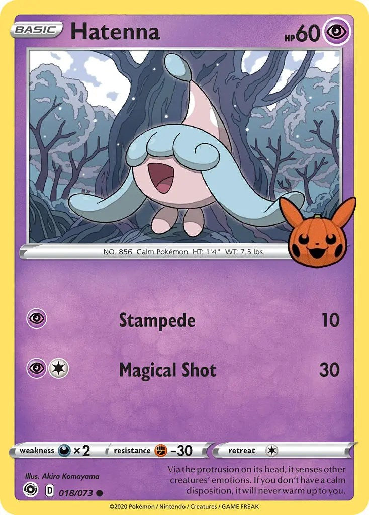 Hatenna (018/073) [Trick or Trade] | Jomio and Rueliete's Cards and Comics