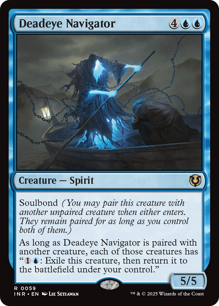 Deadeye Navigator [Innistrad Remastered] | Jomio and Rueliete's Cards and Comics
