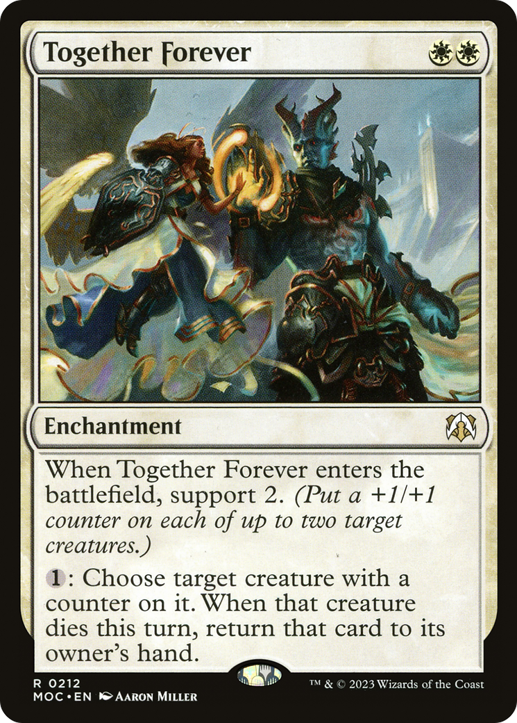 Together Forever [March of the Machine Commander] | Jomio and Rueliete's Cards and Comics