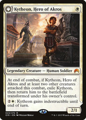Kytheon, Hero of Akros // Gideon, Battle-Forged [Magic Origins] | Jomio and Rueliete's Cards and Comics