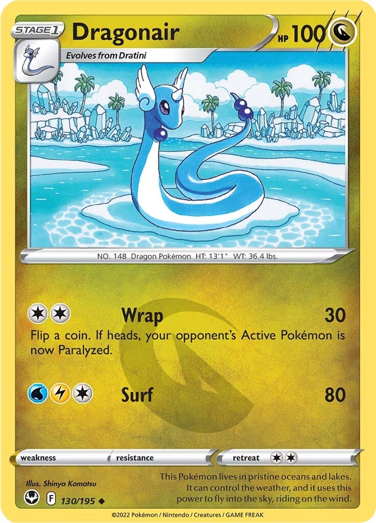 Dragonair (130/195) [Sword & Shield: Silver Tempest] | Jomio and Rueliete's Cards and Comics