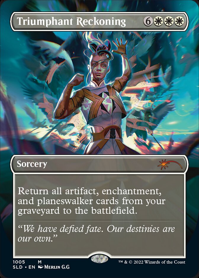 Triumphant Reckoning [Secret Lair Drop Series] | Jomio and Rueliete's Cards and Comics