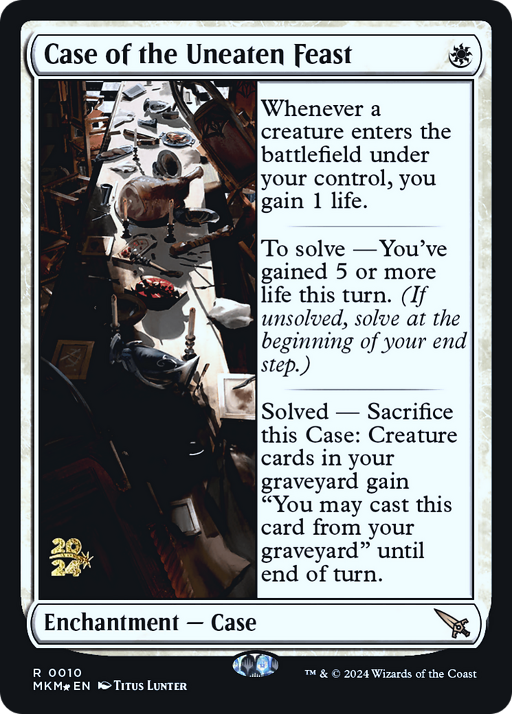 Case of the Uneaten Feast [Murders at Karlov Manor Prerelease Promos] | Jomio and Rueliete's Cards and Comics