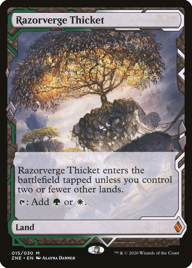 Razorverge Thicket (Expeditions) [Zendikar Rising Expeditions] | Jomio and Rueliete's Cards and Comics