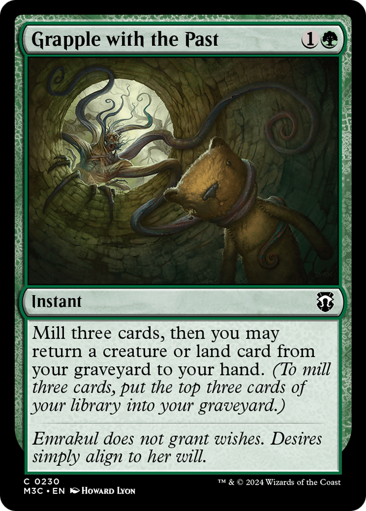 Grapple with the Past (Ripple Foil) [Modern Horizons 3 Commander] | Jomio and Rueliete's Cards and Comics