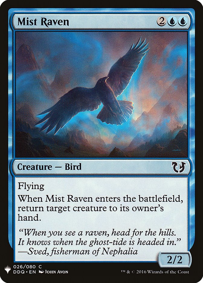 Mist Raven [Mystery Booster] | Jomio and Rueliete's Cards and Comics