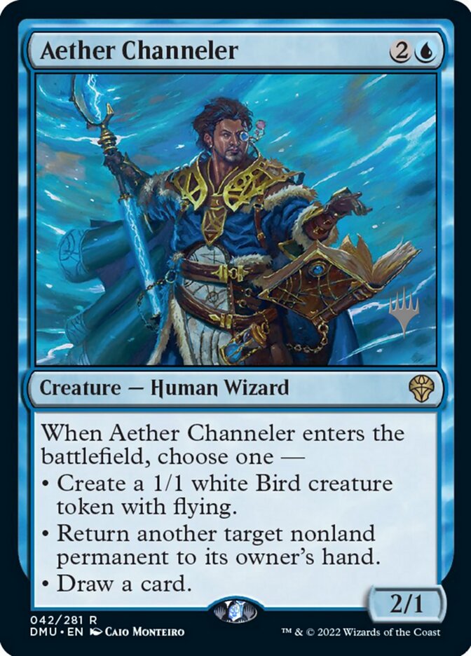 Aether Channeler (Promo Pack) [Dominaria United Promos] | Jomio and Rueliete's Cards and Comics