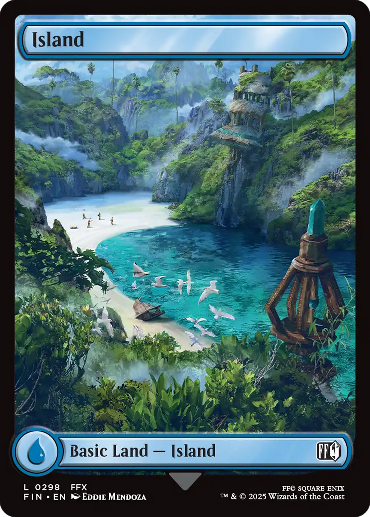 Island (0298) [FINAL FANTASY] | Jomio and Rueliete's Cards and Comics