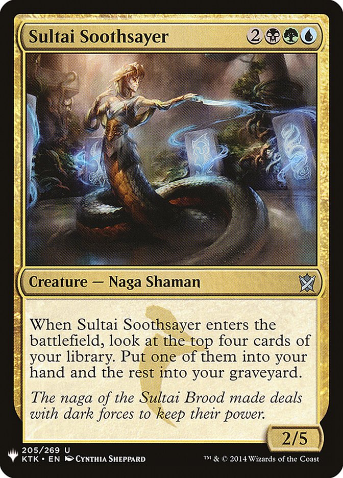 Sultai Soothsayer [Mystery Booster] | Jomio and Rueliete's Cards and Comics