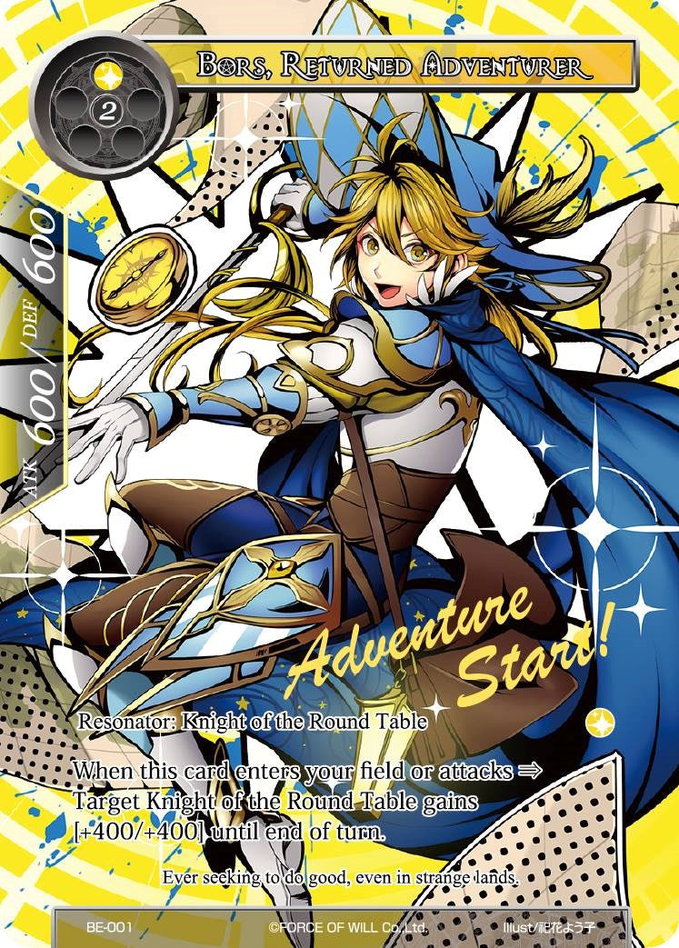 Bors, Returned Adventurer (BE-001) [Promo Cards] | Jomio and Rueliete's Cards and Comics