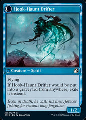 Baithook Angler // Hook-Haunt Drifter [Innistrad: Midnight Hunt] | Jomio and Rueliete's Cards and Comics