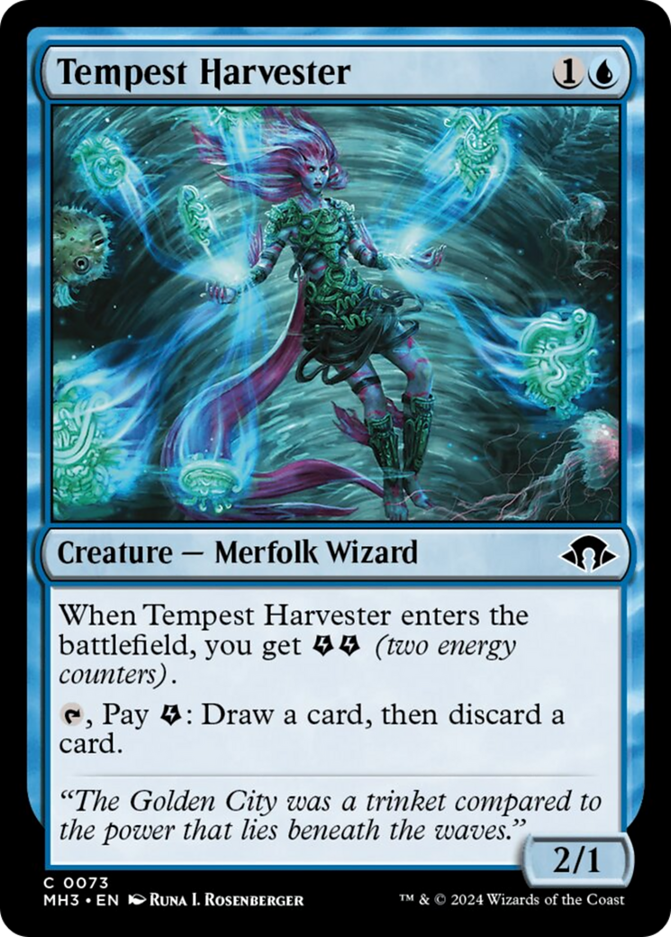Tempest Harvester [Modern Horizons 3] | Jomio and Rueliete's Cards and Comics