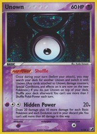 Unown (V) (V/28) [EX: Unseen Forces] | Jomio and Rueliete's Cards and Comics