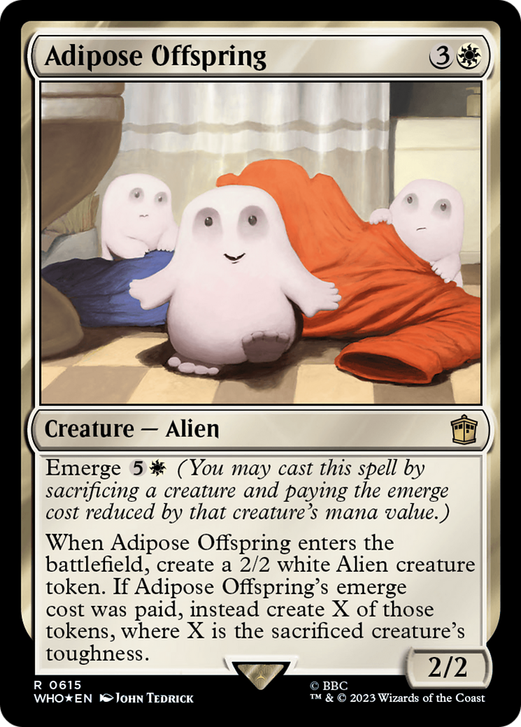 Adipose Offspring (Surge Foil) [Doctor Who] | Jomio and Rueliete's Cards and Comics