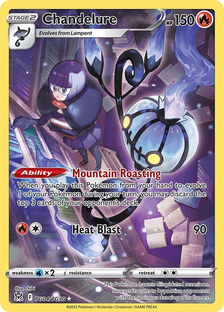 Chandelure (TG04/TG30) [Sword & Shield: Lost Origin] | Jomio and Rueliete's Cards and Comics