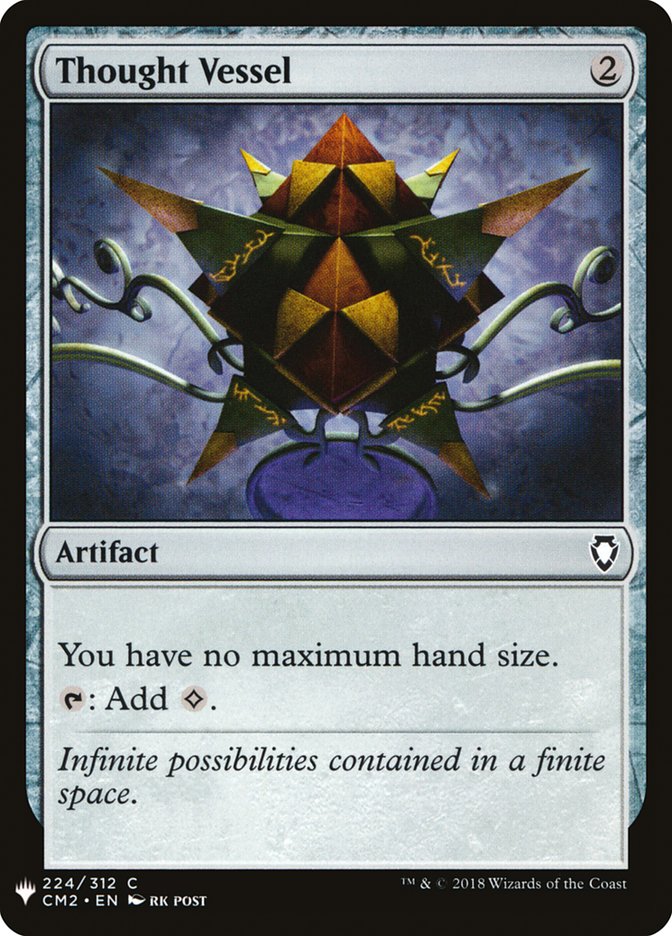 Thought Vessel [Mystery Booster] | Jomio and Rueliete's Cards and Comics
