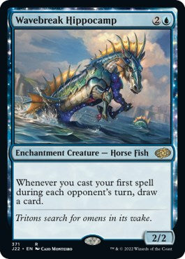 Wavebreak Hippocamp [Jumpstart 2022] | Jomio and Rueliete's Cards and Comics