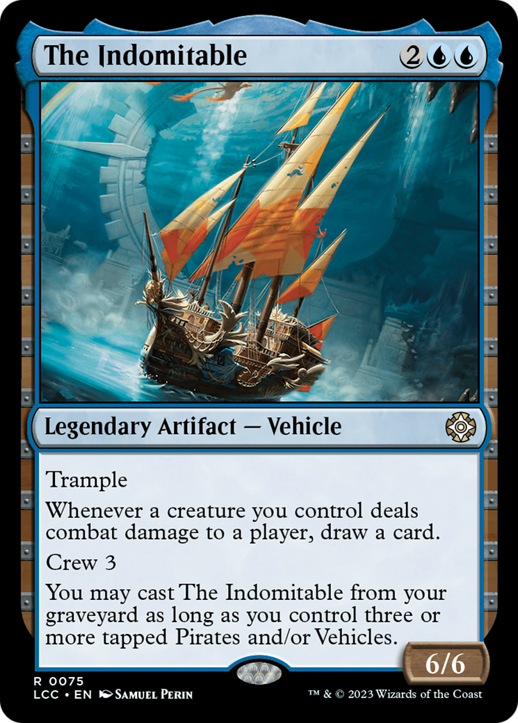 The Indomitable [The Lost Caverns of Ixalan Commander] | Jomio and Rueliete's Cards and Comics