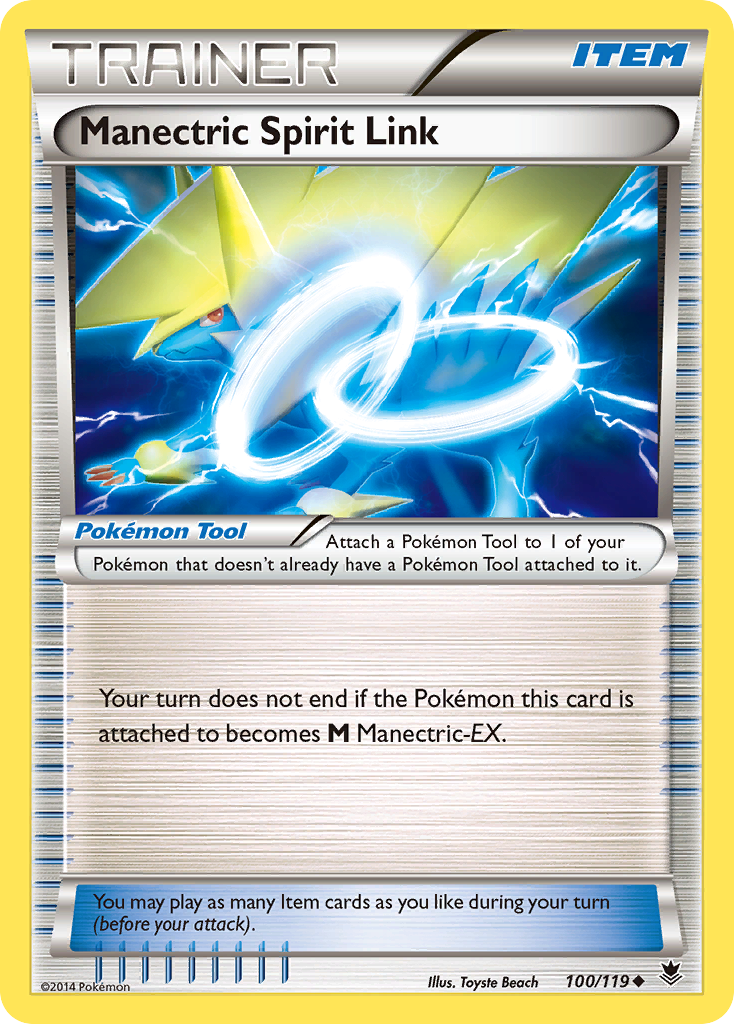 Manectric Spirit Link (100/119) [XY: Phantom Forces] | Jomio and Rueliete's Cards and Comics