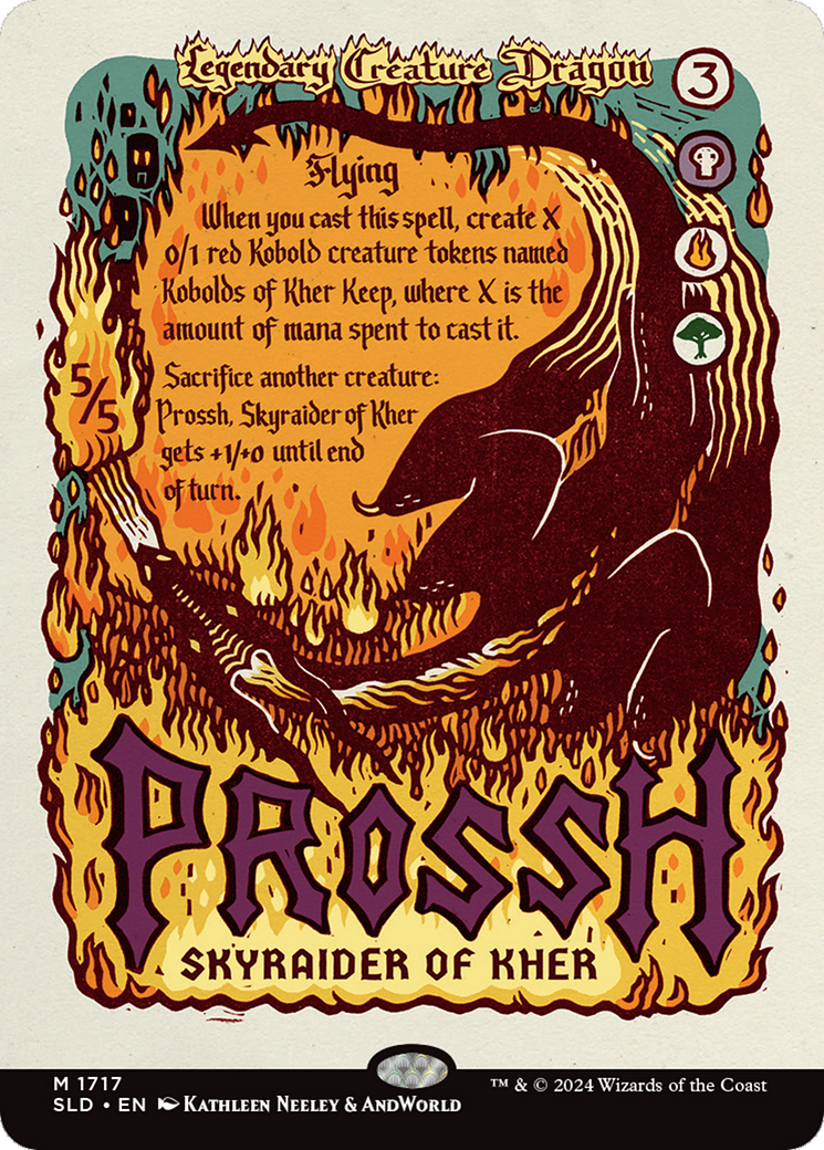 Prossh, Skyraider of Kher [Secret Lair Drop Series] | Jomio and Rueliete's Cards and Comics