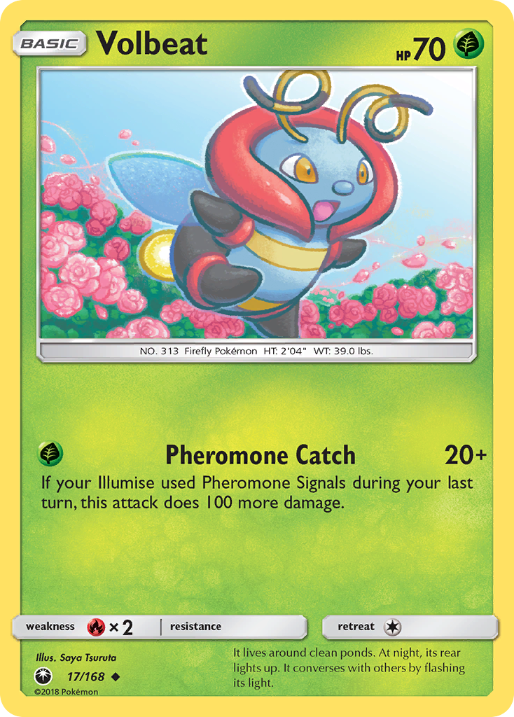 Volbeat (17/168) [Sun & Moon: Celestial Storm] | Jomio and Rueliete's Cards and Comics
