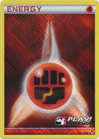 Fighting Energy (110/114) (Play Pokemon Promo) [Black & White: Base Set] | Jomio and Rueliete's Cards and Comics