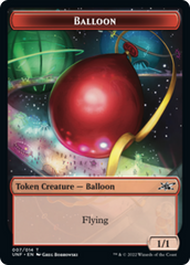 Cat // Balloon Double-Sided Token [Unfinity Tokens] | Jomio and Rueliete's Cards and Comics