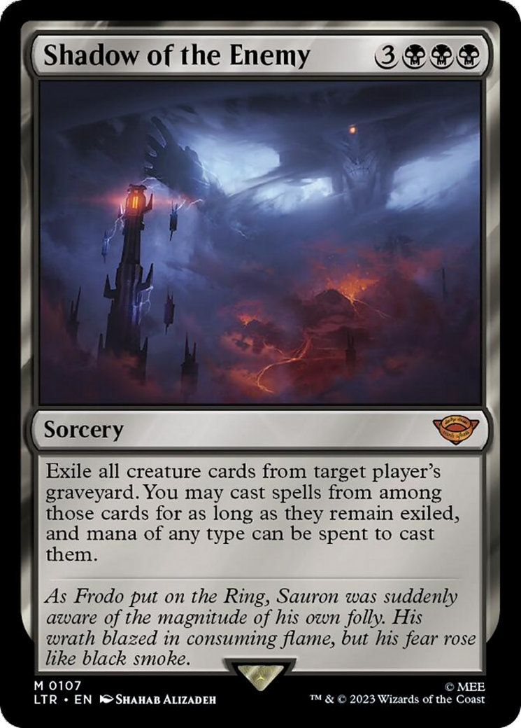 Shadow of the Enemy [The Lord of the Rings: Tales of Middle-Earth] | Jomio and Rueliete's Cards and Comics