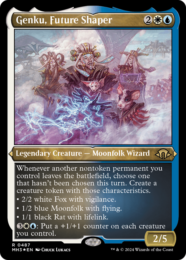 Genku, Future Shaper (Foil Etched) [Modern Horizons 3] | Jomio and Rueliete's Cards and Comics