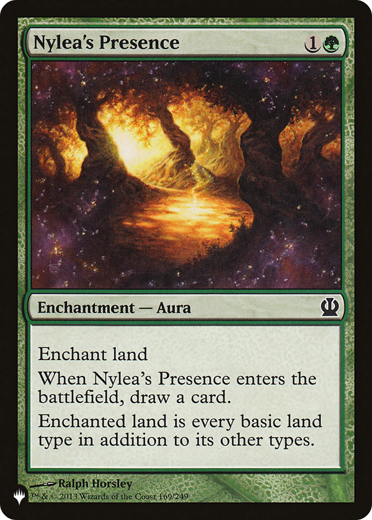 Nylea's Presence [The List] | Jomio and Rueliete's Cards and Comics