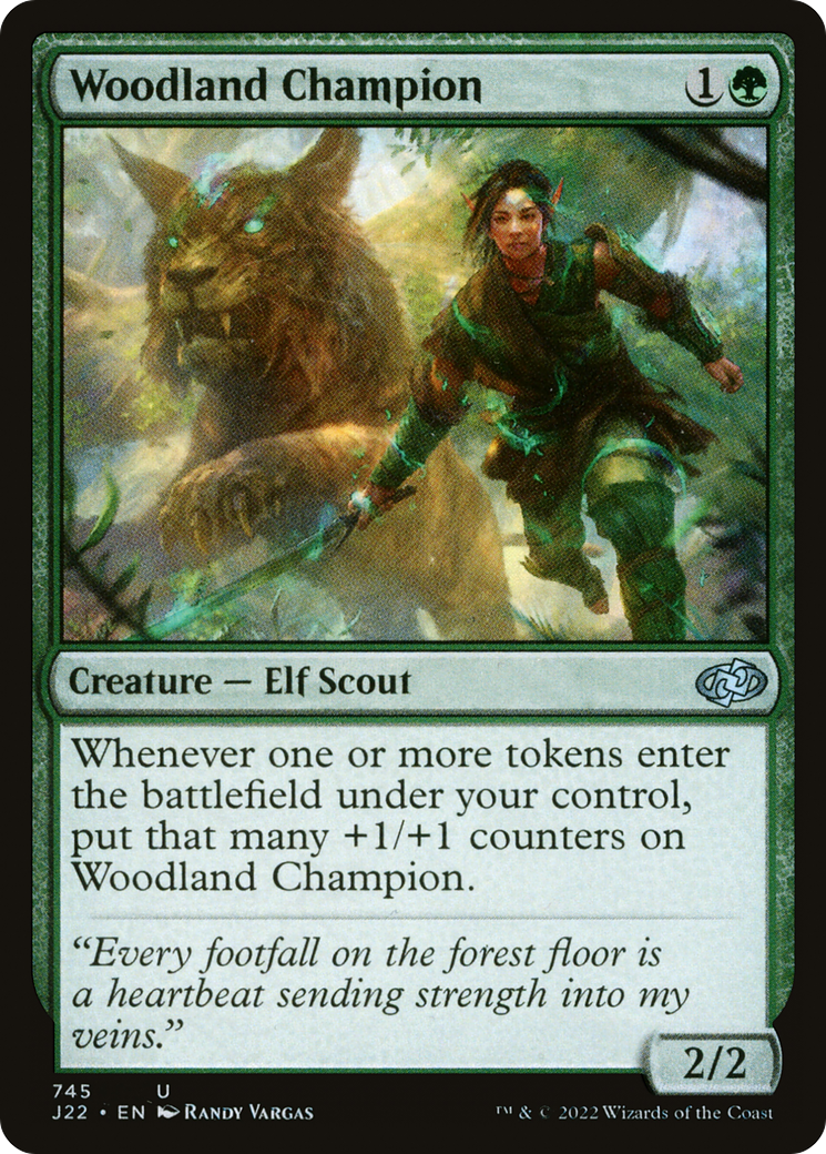 Woodland Champion [Jumpstart 2022] | Jomio and Rueliete's Cards and Comics