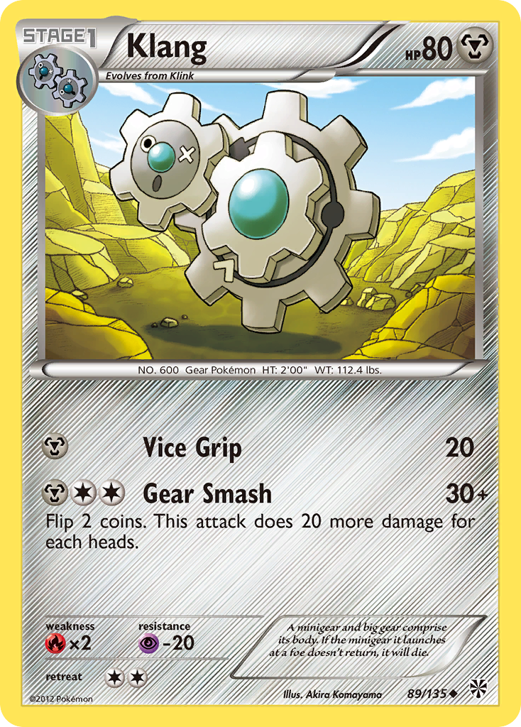 Klang (89/135) [Black & White: Plasma Storm] | Jomio and Rueliete's Cards and Comics