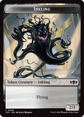Inkling // Bird Double-Sided Token [Tarkir: Dragonstorm Commander Tokens] | Jomio and Rueliete's Cards and Comics