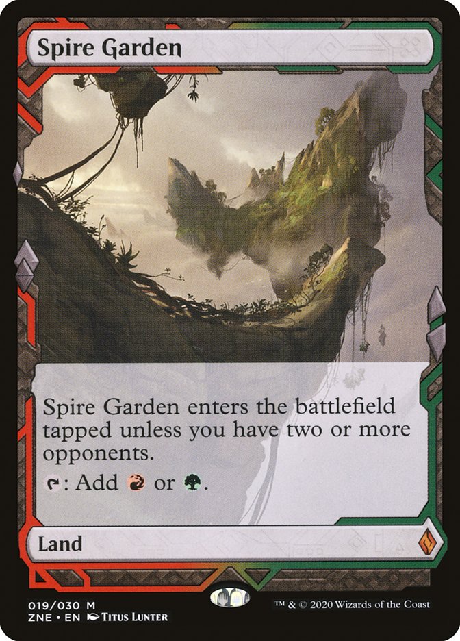 Spire Garden (Expeditions) [Zendikar Rising Expeditions] | Jomio and Rueliete's Cards and Comics