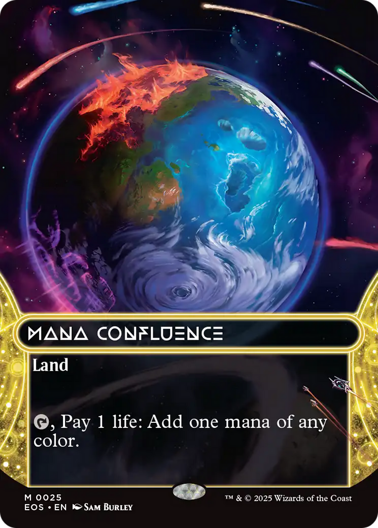Mana Confluence (0025) (Borderless) [Edge of Eternities: Stellar Sights] | Jomio and Rueliete's Cards and Comics