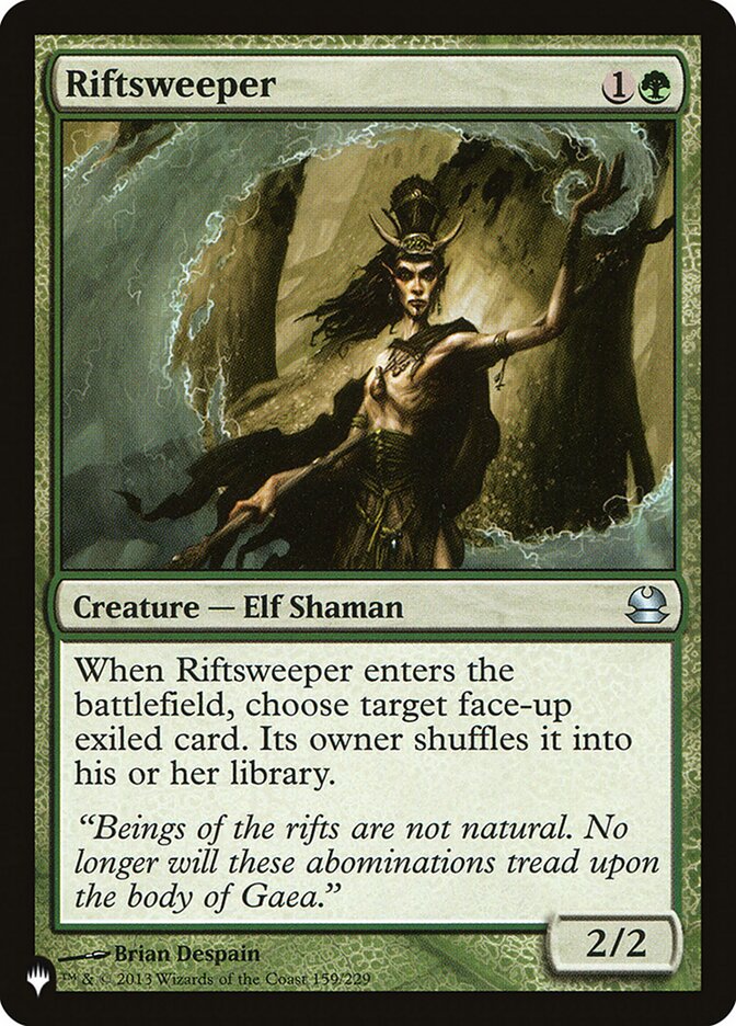Riftsweeper [The List] | Jomio and Rueliete's Cards and Comics