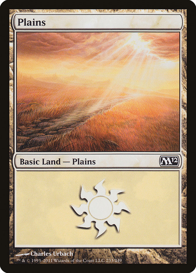 Plains (233) [Magic 2012] | Jomio and Rueliete's Cards and Comics
