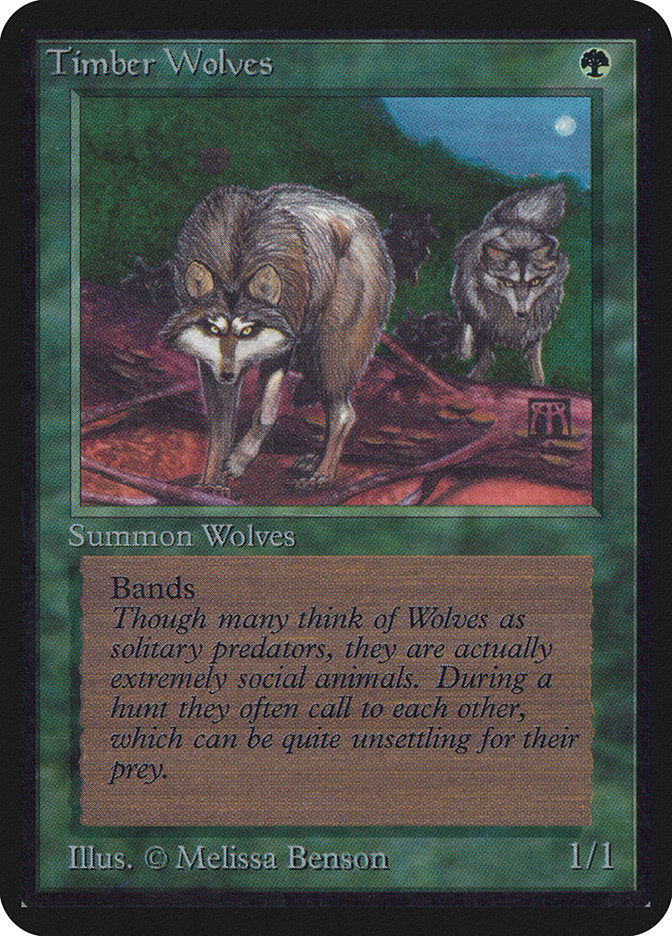 Timber Wolves [Alpha Edition] | Jomio and Rueliete's Cards and Comics