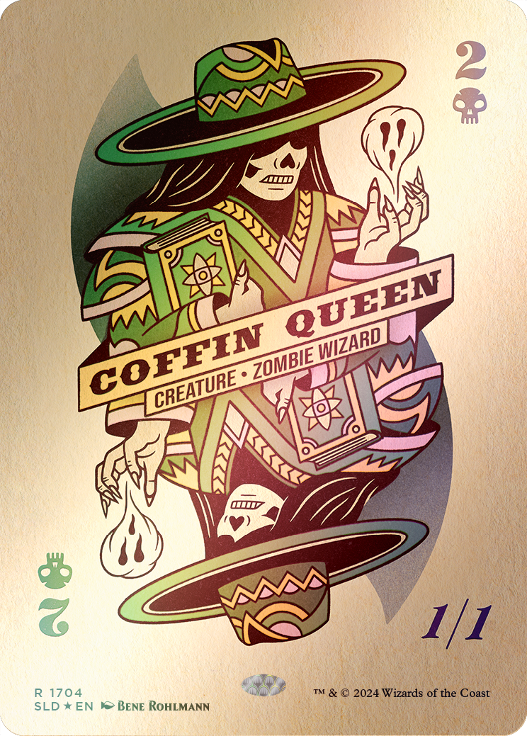 Coffin Queen (Rainbow Foil) [Secret Lair Drop Series] | Jomio and Rueliete's Cards and Comics
